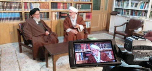 گفت و گوی علمی استاد بیابانی با استاد سیدان